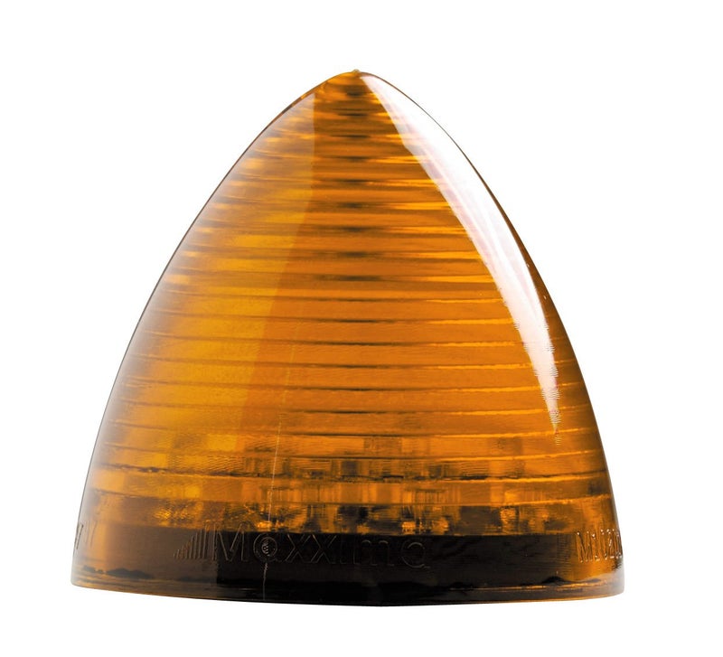 Maxxima M11201Y Amber 2-1/2" LED Beehive Clearance Marker Light - Image 1