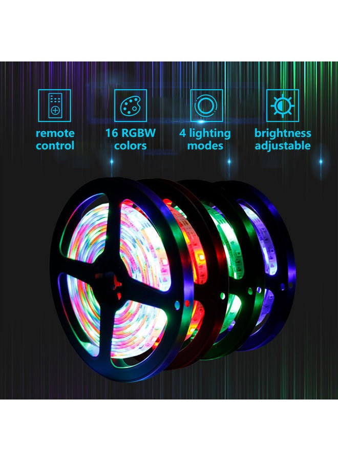 NIBEMINENT RGB LED Strip Light With IR Remote Control Multicolour - Image 3
