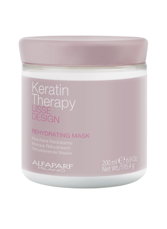 Rehydrating Mask With Keratin And Collagen 200Ml 