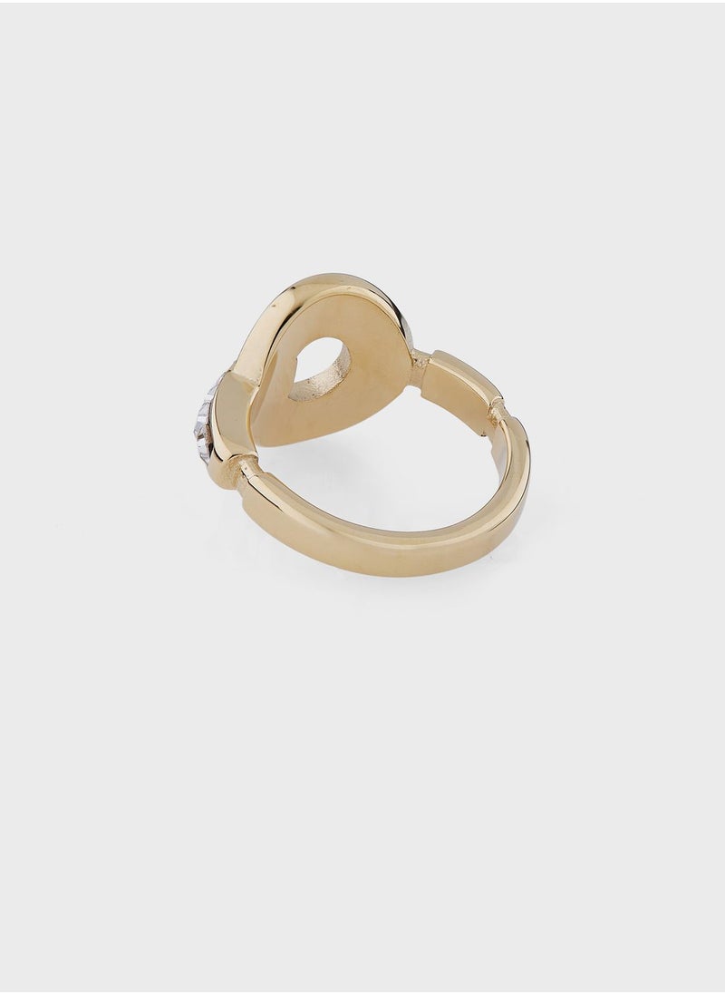 GUESS - Round Solitaire Ring - Image 1