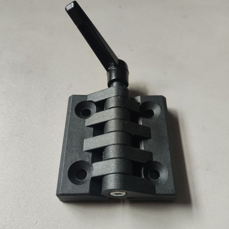 New product plastic hinge with limit bracket damping hinge hinge limit turning window positioning hinge CL295N Hole Type