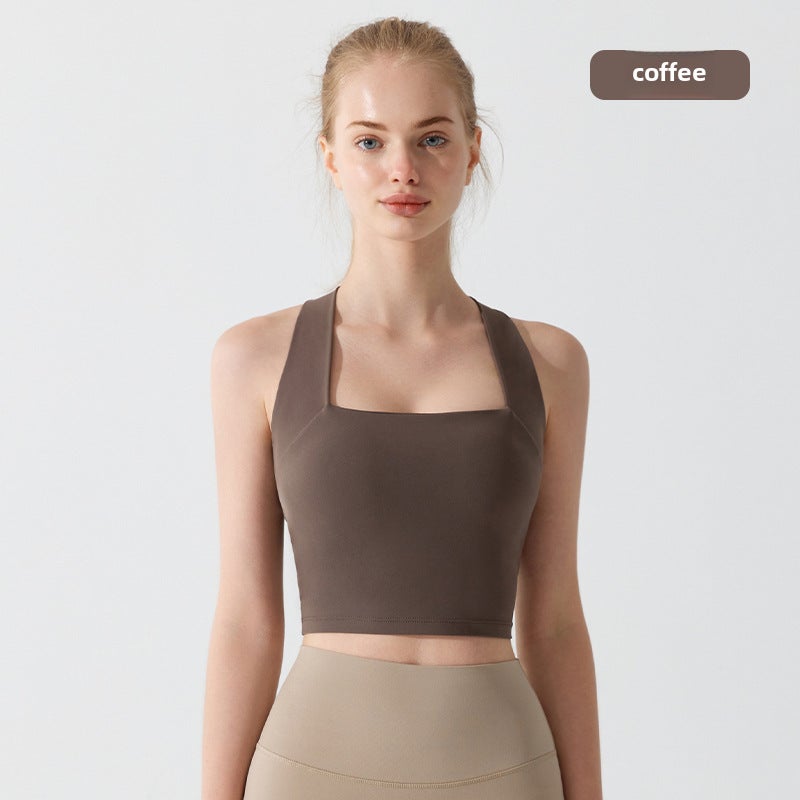 Generic Anti-Shock Running Vest Coffee - Image 1