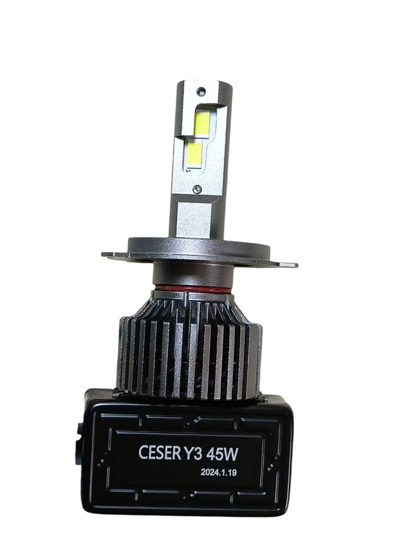 Ceser Led Y3 Super Light 45W,Quick Start,Cncentrated Highlight, Nondestructive Installation, Fan Colling, Perfect Light type, Protection,IP68, Plug & Play, Heat Sink (9005) - Image 2
