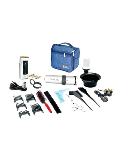 MulticOlour Travel Razor And Tool Set