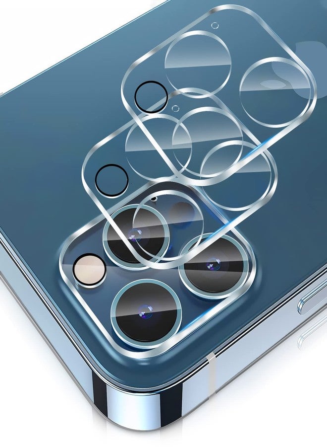imluckies Camera Lens Protector for iPhone 12 Pro Max 6.7" Tempered Glass, HD Clear & 9H Hardness, Case-Friendly, Scratch Resistant, Easy Installation, Clear[3 Pack] - Image 1