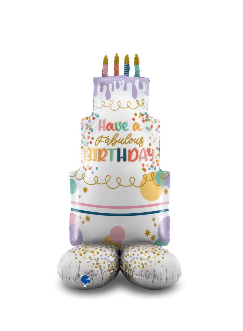GRABO 48" Foil Balloon The Standups - Fancy Cake - Image 1
