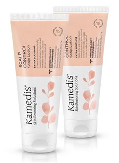Scalp Lotion For Sensitive Scalp & Seborrheic Dermatitis, Dandruff Hair, Dry, Itchy, Scaly, Flaky & Irritated Skin. Paraben-Free, SLS Sulphate-Free, Dye-Free, Made in USA, 3.38 Fl Oz - 2 PACK