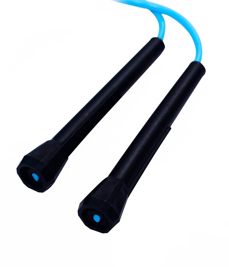 IRIS Skipping Rope for Men and Women Jumping Rope With Adjustable Height Speed Skipping Rope for Kids, Women, Girls Rassi Jumping Men for Exercise, Gym, Sports Fitness Adjustable Jump Rope(Blue) - Image 4