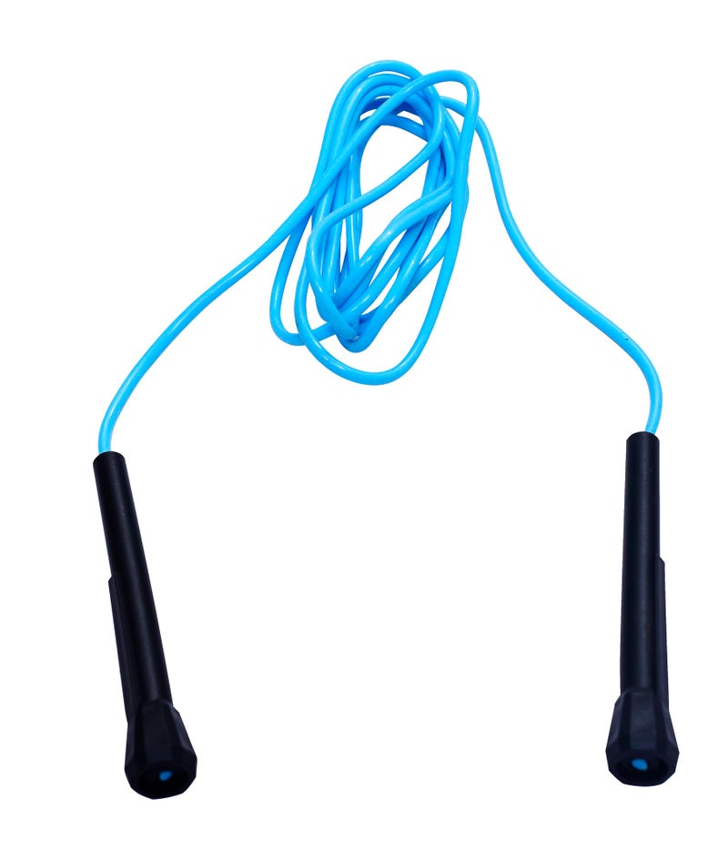 IRIS Skipping Rope for Men and Women Jumping Rope With Adjustable Height Speed Skipping Rope for Kids, Women, Girls Rassi Jumping Men for Exercise, Gym, Sports Fitness Adjustable Jump Rope(Blue) - Image 1