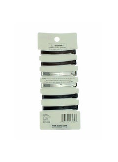 Scunci Scunci Effortless Beauty - Open Center Metal Barrettes, Assorted Colors (6 Count)  - Image 5