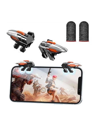 6 Trigger Pubg Mobile Controller Mobile Game Controlle Sensitive Shoot For Pubg Fornite Call Of Duty Rules Of Survival Knives Out Compatible For Iphone Android Ipad Physical Mode - pzsku/ZB14AE31EC96E5AAB8D89Z/45/_/1715317508/e4538970-a9ba-4931-9fcb-81d0d8602aca