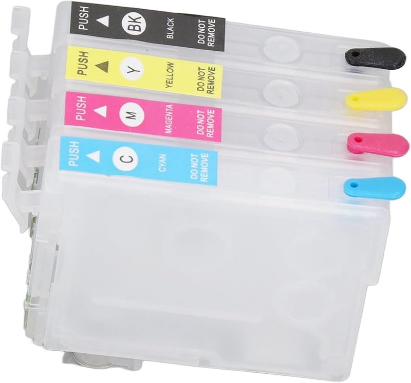 T1631 T1632 T1633 T1634 مجموعة حبر دائم أسود سماوي أرجواني أصفر لطباعة الصور والمستندات - Image 5