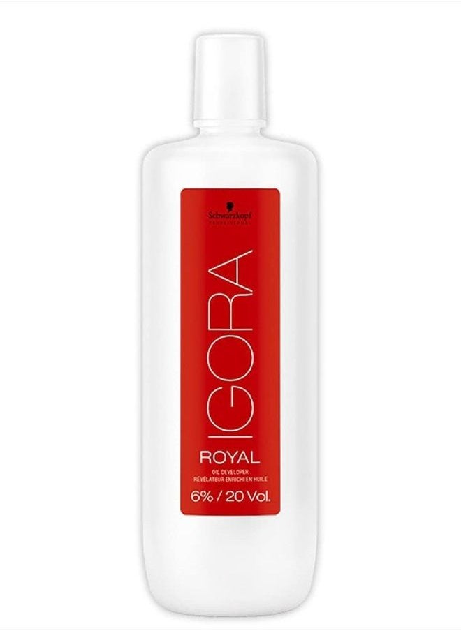 Schwarzkopf Professional Igora Royal Developer 6% / 20 Volume 33.8 oz 