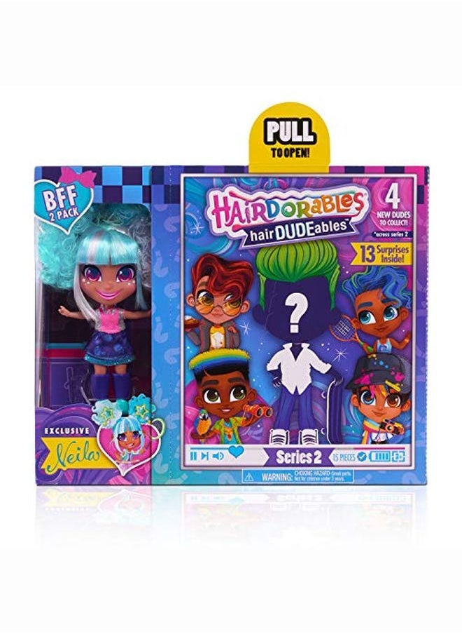 Just Play - Hairdorables Bff Pack (Hairdudeables) Series 2? - Image 1