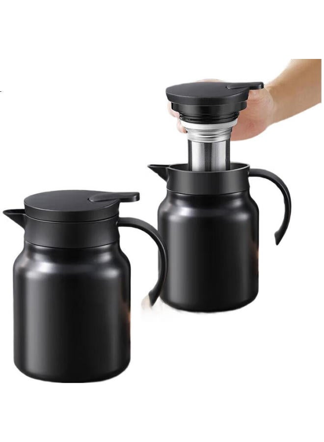 Pakchoice Insulated Tea Pot Large Capacity 316 Stainless Steel Tea Infuser Separation Tea Brewing Cup - Image 2