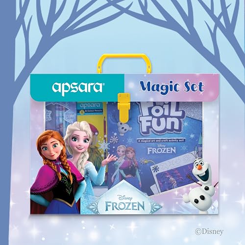 Apsara Disney Frozen Magic Set Kit | Skillmatics Foil Fun - Disney Frozen | Perfect Value Pack | Gifting Range for Kids | Drawing Kit for Children | Fun Birthday Gift | Fun Children's Gift | Pack of 1 - Image 3