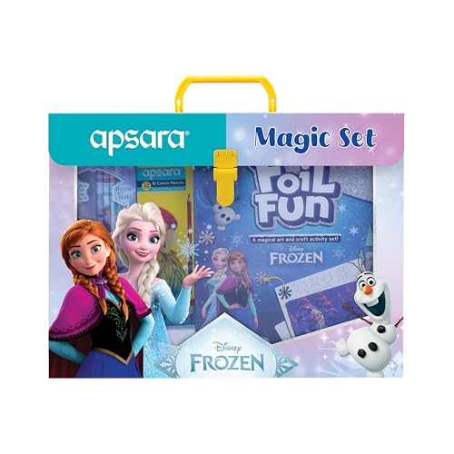 Apsara Disney Frozen Magic Set Kit | Skillmatics Foil Fun - Disney Frozen | Perfect Value Pack | Gifting Range for Kids | Drawing Kit for Children | Fun Birthday Gift | Fun Children's Gift | Pack of 1 - Image 1