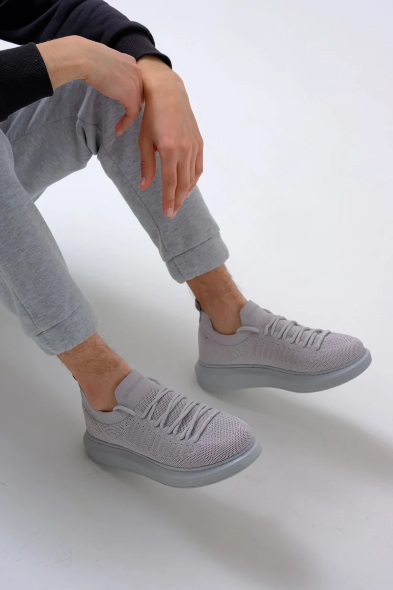 Chekich CH307 Rt Tricot Men's Shoes Grey