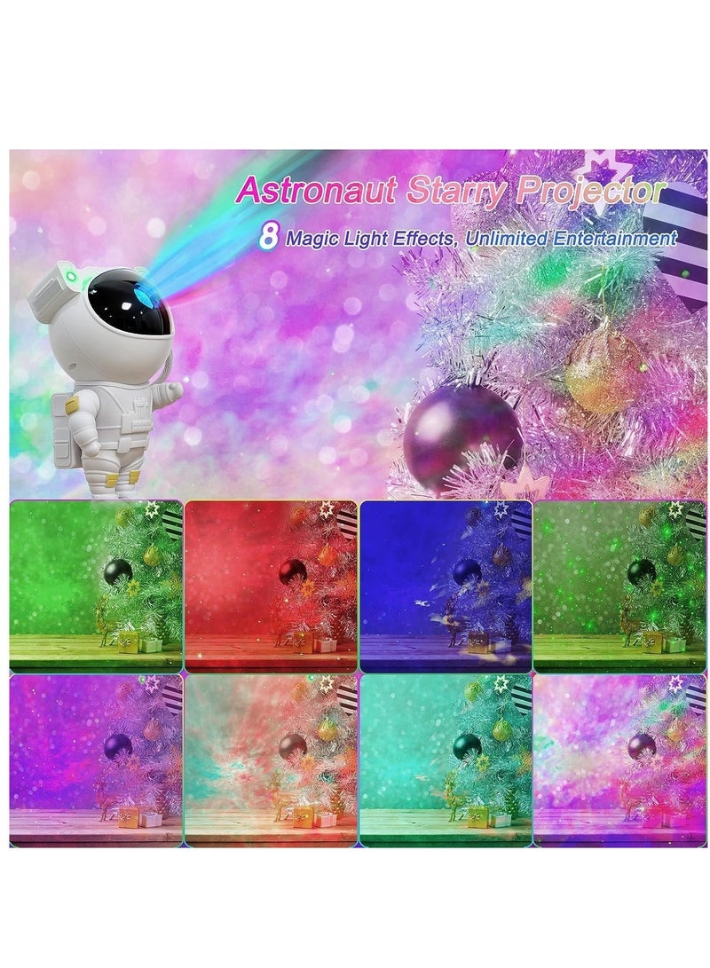 Space Buddy Projector, Astronaut Light Projector, Star Galaxy Night Lights, Nebula Galaxy with Timer and Remote, Kids Gaming Room Bedroom Decor, Christmas, Great Gift for Kids. - Image 3