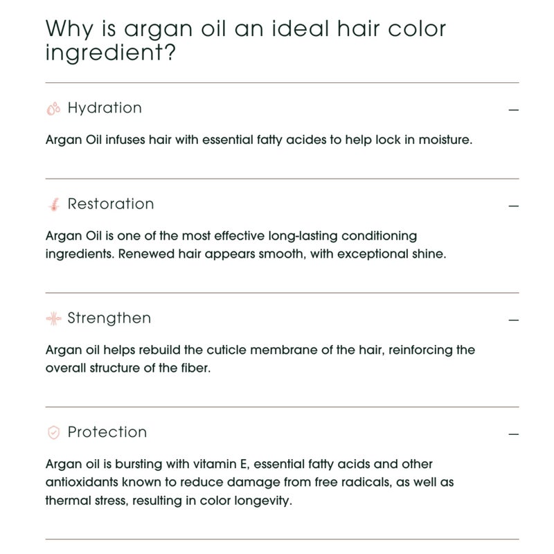 One N Only One N' Only Permanent Hair Color - Permanent Hair Dye Made with Argan Oil - Delivers Rich, Accurate Tones with Gray Coverage - Improves Moisture & Elasticity - 4R Medium Red Brown (3 oz) - Image 4