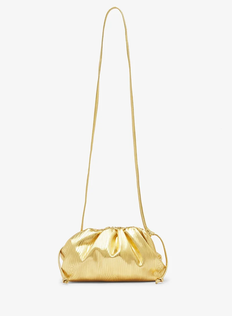 Glamorous GOLD Mini Pillow Clutch for Women | Best Price UAE