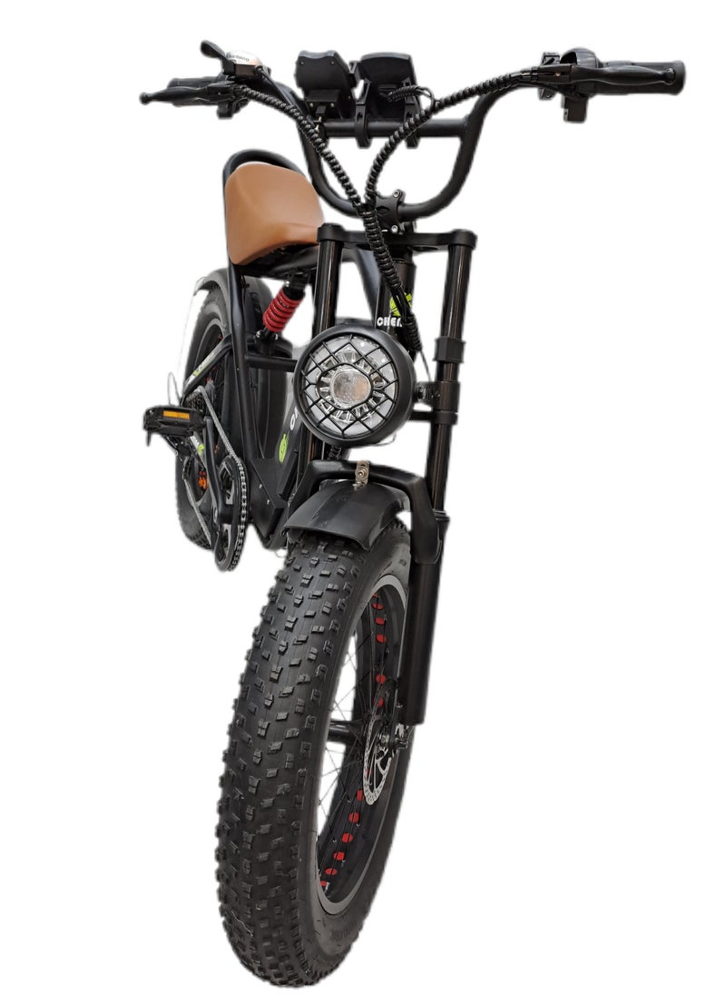 CHENXN - 2000W Off Road Electric Bike Fat Tyres Shimano Shifters Lithium Battery - Image 1