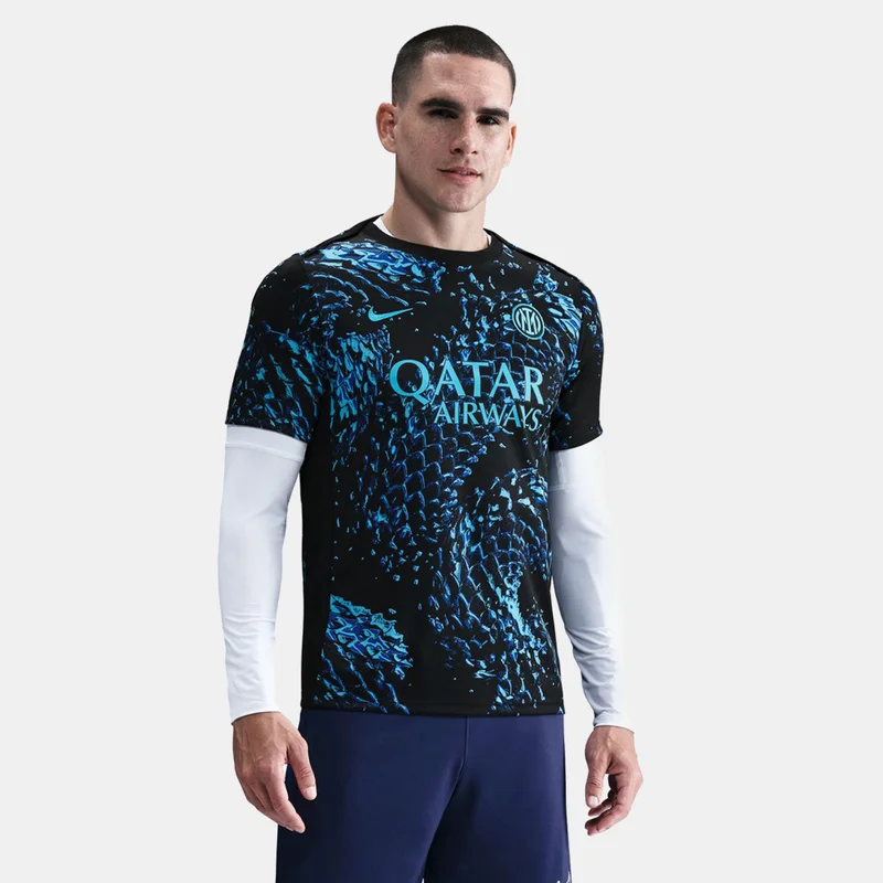 Nike Men's Inter Milan Academy Pro Pre-Match Football Top