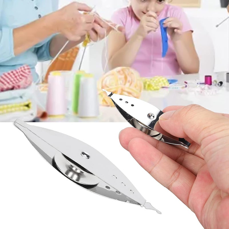 Hztyyier أداة التزيين 1 قطعة معدنية حديدية لأداة التزيين لصنع الدانتيل DIY للأعمال اليدوية أدوات الحياكة المنزلية آلة النسج ملحقات الخياطة - Image 2