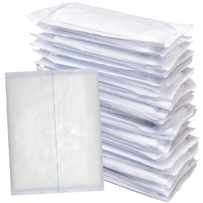 Vakly ABD Combine Abdominal Pads 8" x 7-1/2" High Absorbency Sterile Individually Wrapped 8" x 7-1/2" Non-Adherent Absorbent Post-Op Gauze - Heavy-Draining, Trauma and First Aid Wound Dressing (24) - Image 1