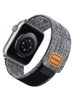 OYODSS Woven Fabric Cloth Band Compatible with Apple Watch Bands 38mm 40mm 41mm 42mm 44mm 45mm 49mm, Adjustable Breathable Sport Strap for iWatch Ultra Series 8/7/6/5/4/3/2/1 SE Women Men  - Image 1