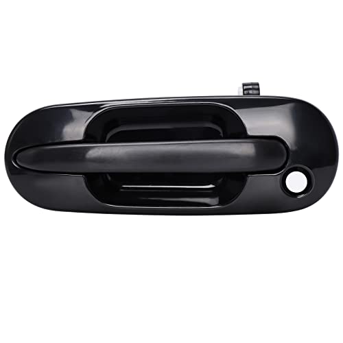 LCWRGS Front Driver Side Exterior Door Handle Compatible with Honda CRV 1997 1998 1999 2000 2001, Black, 77609 Outside Outer Door Handle - Image 1
