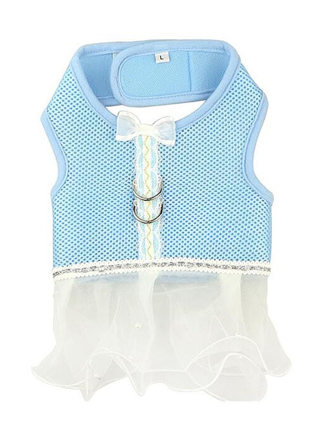 NIBEMINENT Tutu Skirt For Pet Blue/White 19x1.50x18cm - Image 1