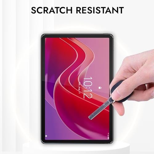Robustrion Premium Tempered Glass for Lenovo Tab M11 / Lenovo Idea Tab 11 inch Screen Protector Guard for Lenovo Tab M11 / Idea Tab Tablet [Anti-Scratch] & [Smudge Proof] - Pack of 1 - Image 5
