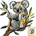 Mys Aurora Wooden Puzzles for Adults Koala Jigsaw Puzzles 200 Pieces Unique Shaped Puzzle for Adults and Kids Birthday Gift Family Game 124 x 126 Inch - Image 2