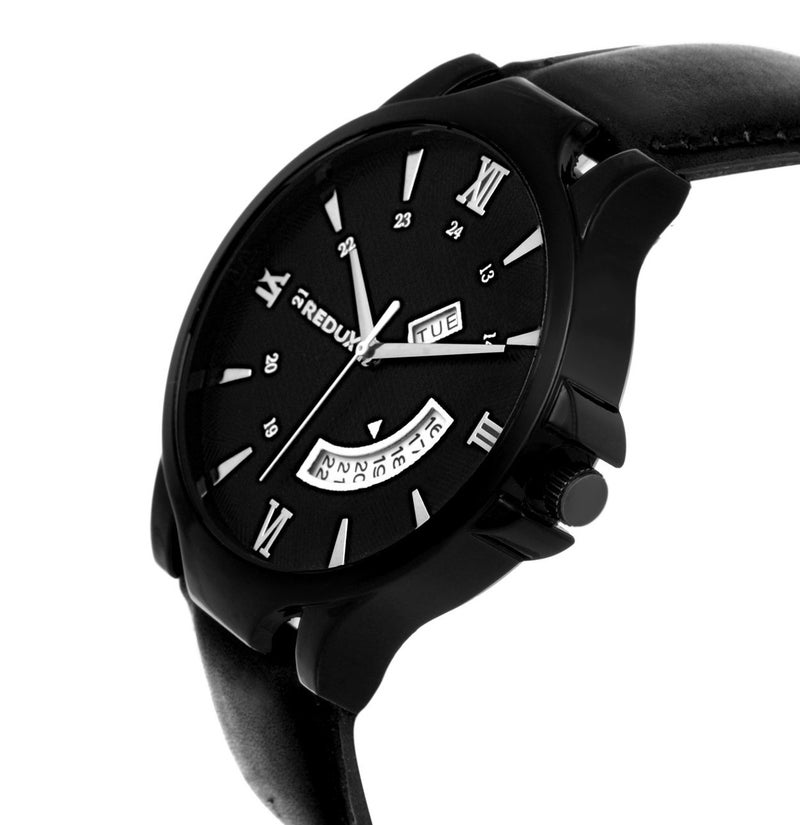REDUX Analogue Day Date Functioning Men’s & Boy's Watch (Black) - Image 2