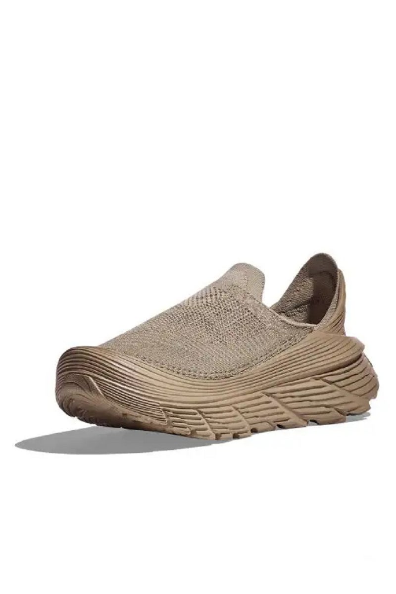 هوكا أحذية رياضية خفيفة الوزن مبطنة بسهولة الارتداء باللون الكاكي للنساء/الرجال/الطلاب - Image 2