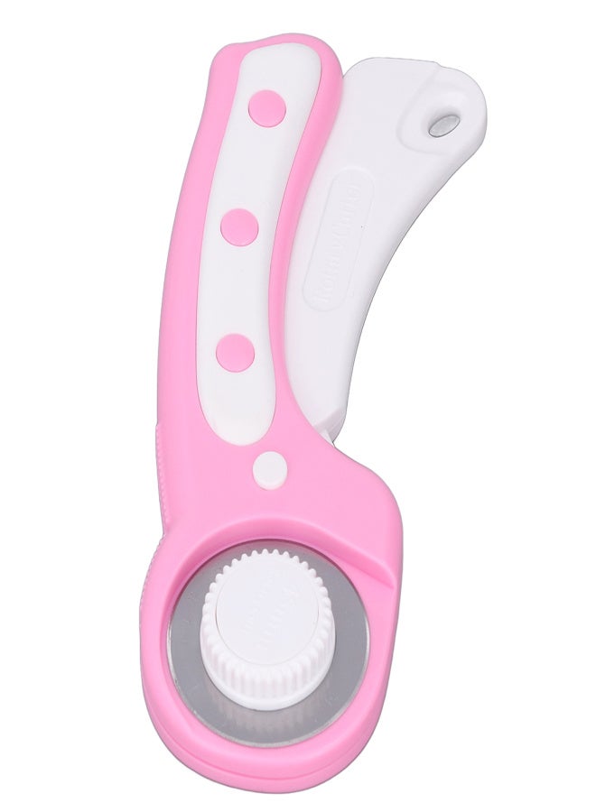 Rotary Cutter Set with A4 Backing Plate Felt Bag 5 Replaceable Blades Stainless Steel 45mm Rotary Cutte Kit for Cut Paper - Image 4