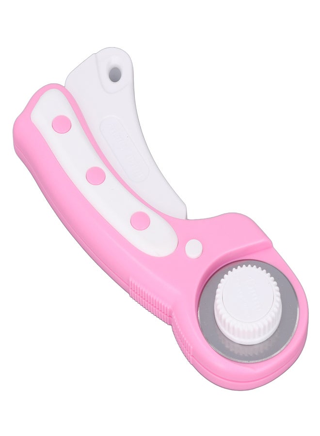 Rotary Cutter Set with A4 Backing Plate Felt Bag 5 Replaceable Blades Stainless Steel 45mm Rotary Cutte Kit for Cut Paper - Image 3