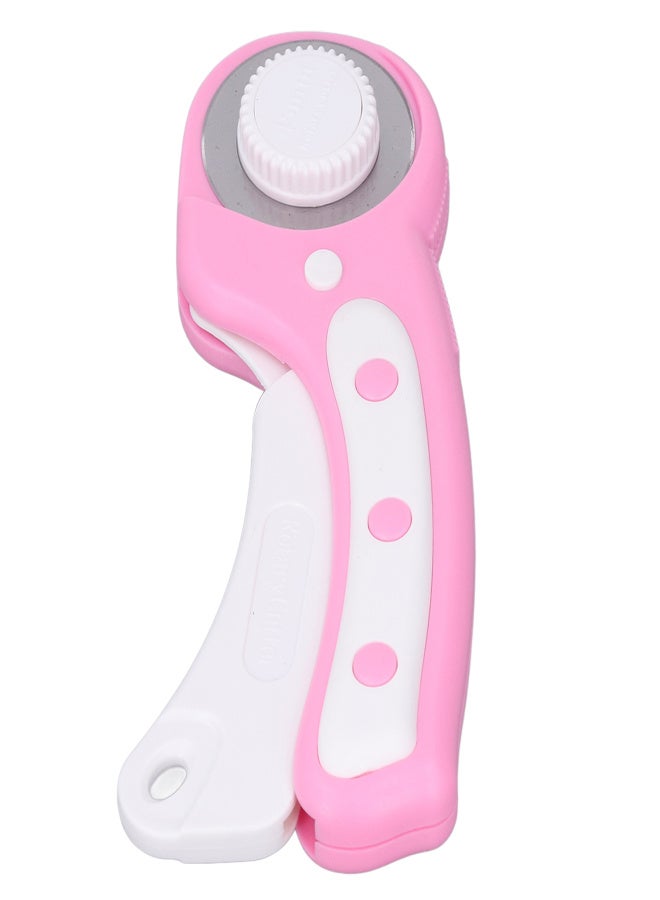 Rotary Cutter Set with A4 Backing Plate Felt Bag 5 Replaceable Blades Stainless Steel 45mm Rotary Cutte Kit for Cut Paper - Image 5
