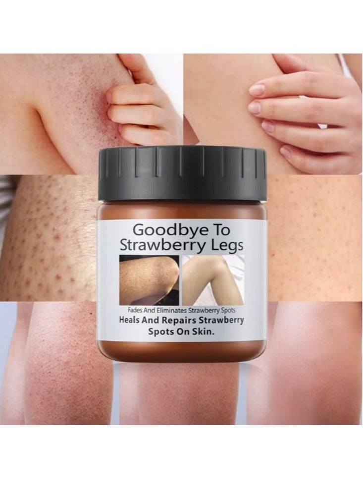 MOOYAM Whitening Cream and Strawberry Legs Treatment Set for Knees Elbows Underarms and Dry Areas Dark Spot Corrector - Image 2