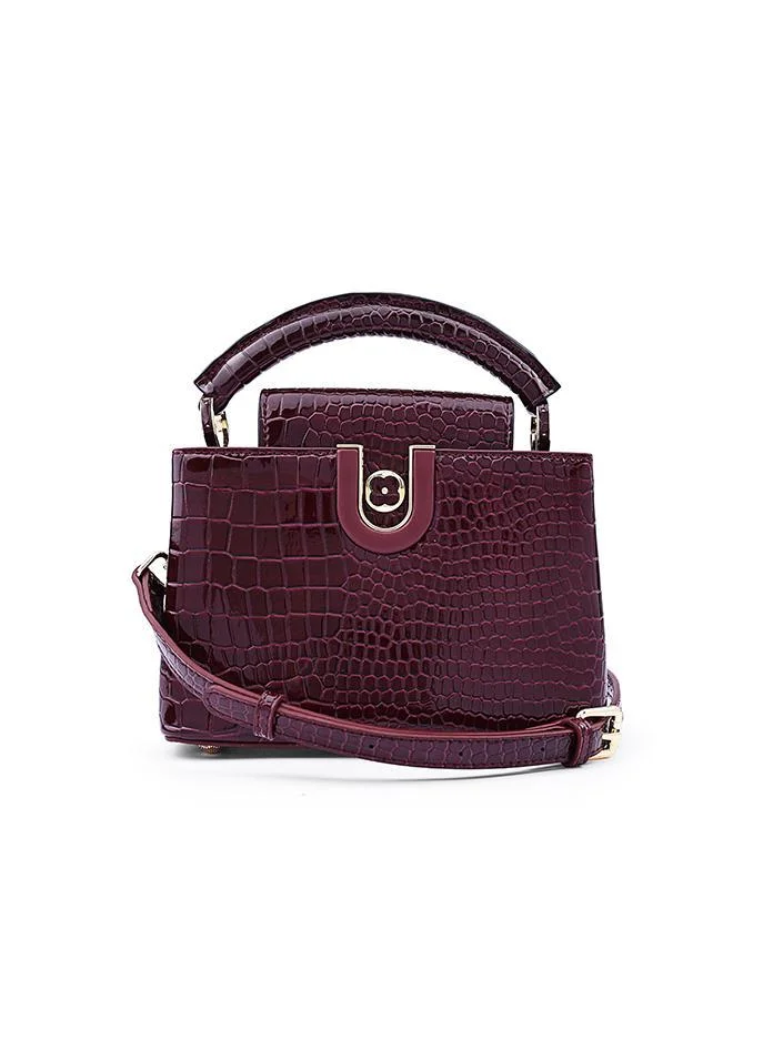 Cuple Trendy Curve Handbag