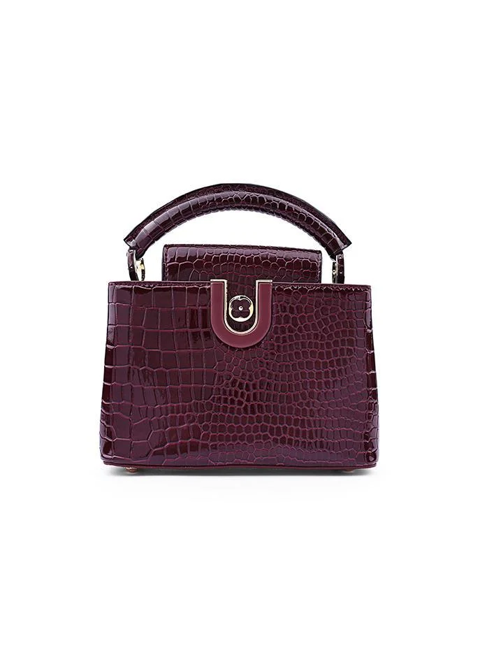 Cuple Trendy Curve Handbag