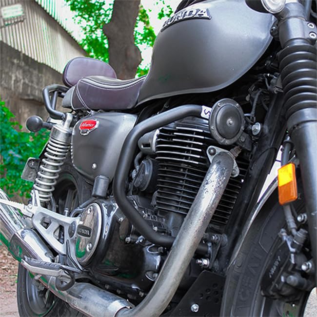 KONNEN Crash Guard Compatible with Honda CB350 / HNESS CB350 / RS CB350 (Compact) (Pair of 1) - Image 2