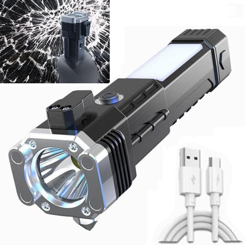 EXTREMUS EXTREMUS Rechargeable FlashlightSuper Bright LED Flashlight Waterproof Handheld Flashlight with 4 Modes for Camping Emergency Hiking  - Image 1