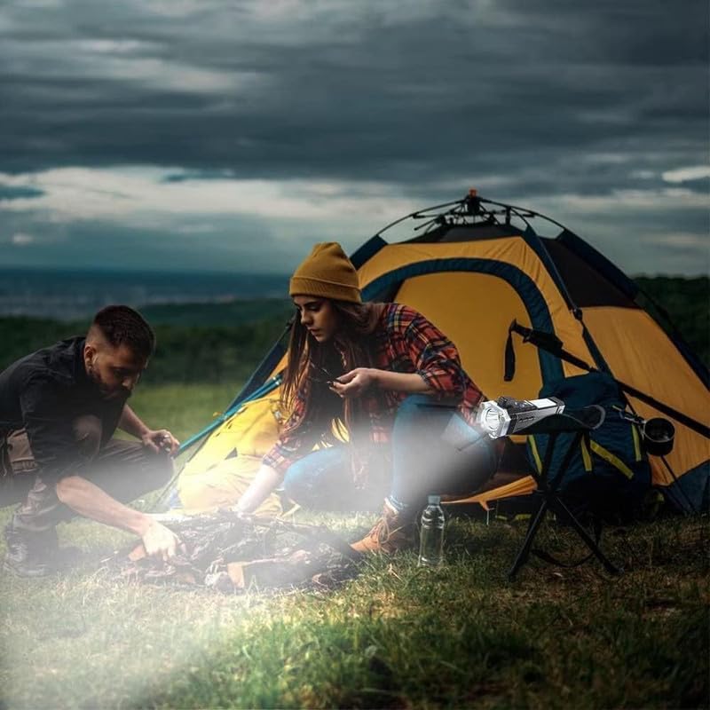 EXTREMUS EXTREMUS Rechargeable FlashlightSuper Bright LED Flashlight Waterproof Handheld Flashlight with 4 Modes for Camping Emergency Hiking  - Image 4