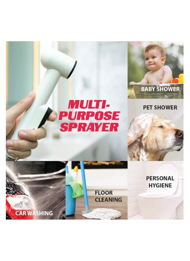 Uni flo Shattaf Head - Bidet Sprayer for Toilet - Made in UAE  - Image 3