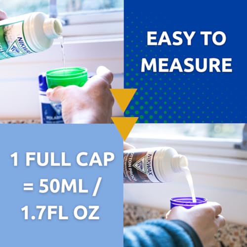 Nikwax Cotton Proof, 1000ml, Waterproofing for Cotton, Polycotton, and Canvas, Adds Water Repellency - Image 5