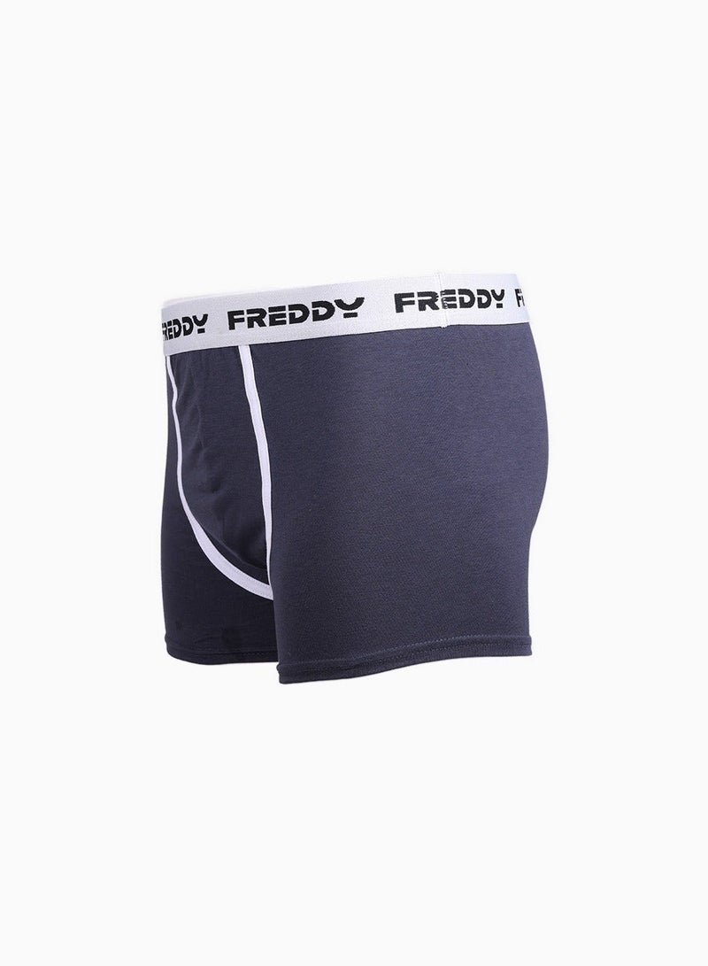FREDDY Men’s Underwear Boxers (3-Pack) – Comfortable, Breathable Boxer Shorts for Men (Navy Blue) - Image 3