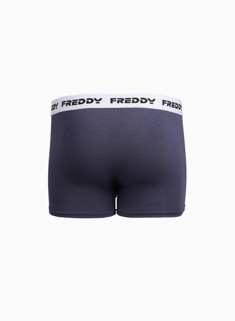 FREDDY Men’s Underwear Boxers (3-Pack) – Comfortable, Breathable Boxer Shorts for Men (Navy Blue) - Image 4