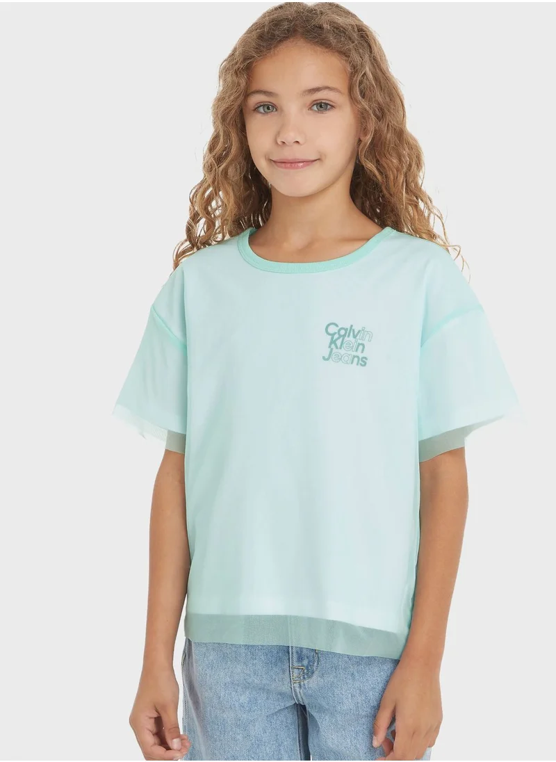 Calvin Klein Jeans Kids Logo T-Shirt